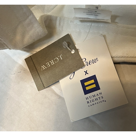 Women's J.Crew X Human Rights Campaign "Love Heart" Caps One Size - Picture 6 of 9